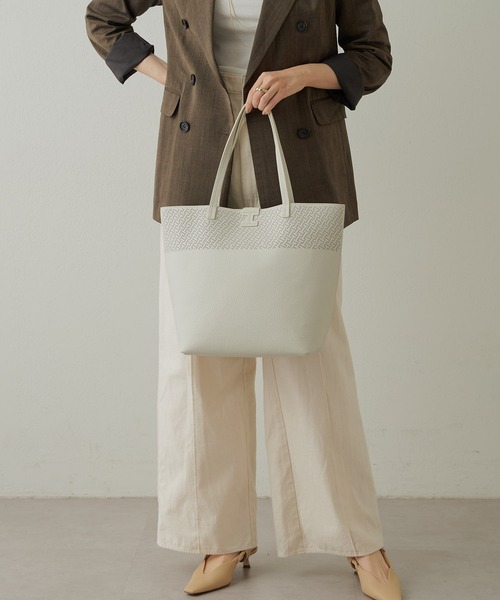 【IACUCCI】イアクッチ シエッラ CERVO/FORATO トートバッグ IACUCCI トートバッグ シエッラ CERVO/FORATO レディース