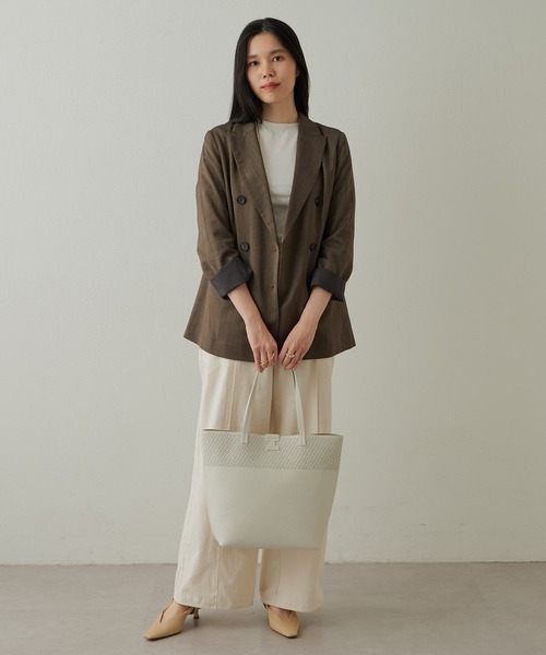 【IACUCCI】イアクッチ シエッラ CERVO/FORATO トートバッグ IACUCCI トートバッグ シエッラ CERVO/FORATO レディース