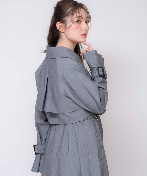 Noela トレンチコート コート 3WAYデザイントレンチコート