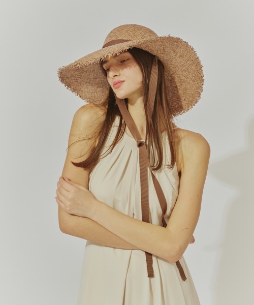 Chapeau d' O 帽子 ハット Fringe Paper Caperine