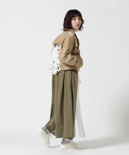 RISLEY ベージュ トレンチコート Risley トレンチコート コート Risley/リズレー/ショート