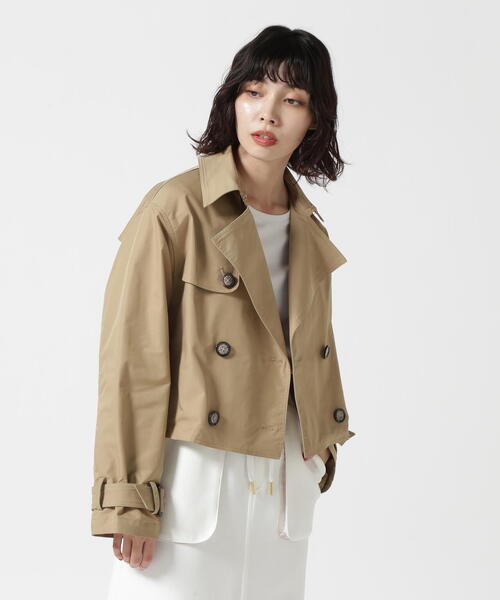 RISLEY ベージュ トレンチコート Risley トレンチコート コート Risley/リズレー/ショート