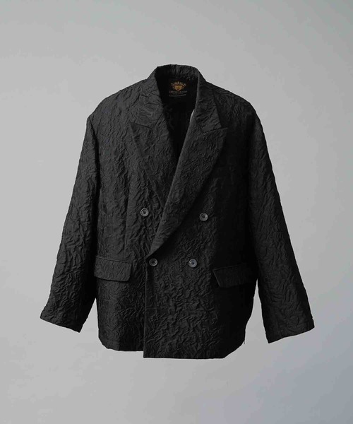 maison special メッシュテーラードジャケット ブラック MAISON SPECIAL ジャケット テーラードジャケット 「UNISEX