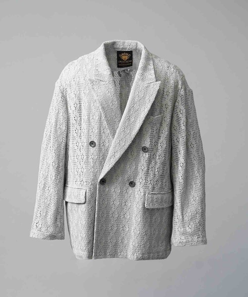 メゾンスペシャル　テーラードジャケット【美品】ダブル ツイード　L　XL MAISON SPECIAL ジャケット テーラードジャケット 「UNISEX