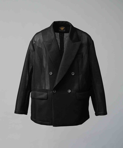 メゾンスペシャル　ジャケット　ブラック MAISON SPECIAL ジャケット テーラードジャケット 「UNISEX