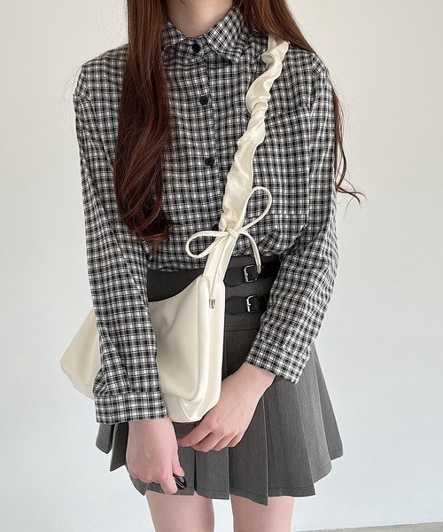 ブラウス シャツ チェックシャツ レディース : ZOZOTOWN Yahoo