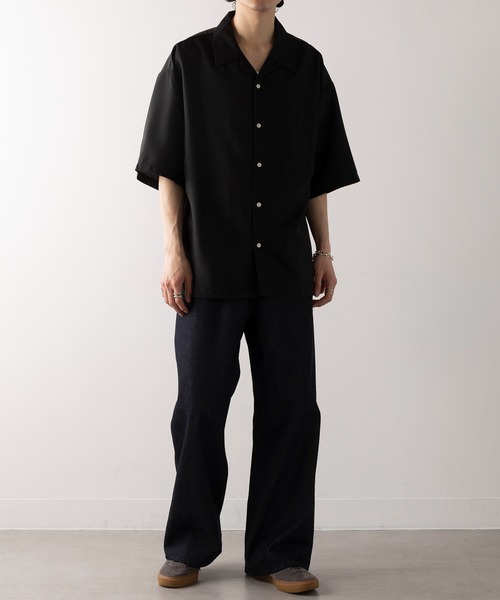 MAGASIN DE MODE HAUS シャツ 半袖 「HAUS」コンフォートオープン