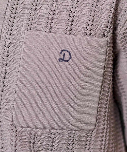 ＊DRESSTIER ＊キューバニットシャツ＊ネイビー XL ＊ Safari5月号掲載】オーガニックコットン キューバニットシャツ