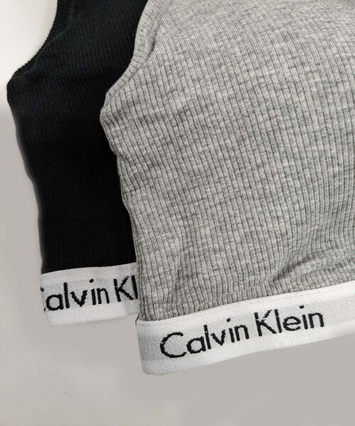 Calvin Klein（カルバン・クライン） ブラジャー COTTON RIB 2枚