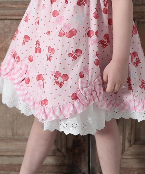 coeur a ワンピース ドッキングワンピース キッズ 子供服 女の子