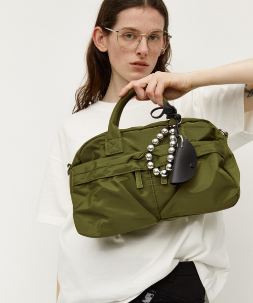 ショルダーバッグ HOLIDAY   NYLON RUFFLE POCHETTE HOLIDAY（ホリデイ）の「NYLON RUFFLE POCHETTE ナイロンラッフル