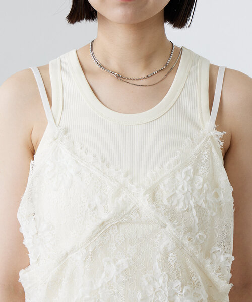 セール】レースキャミチュニック 108532（Tシャツ/カットソー