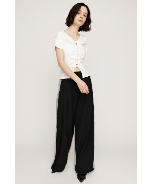 SLY tシャツ 2WAY HOLE CUT TOPS 2ウェイ ホールカット トップス