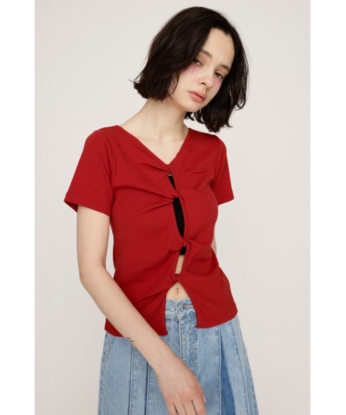 tシャツ 2WAYカットアウトトップ / 2WAY Cut Out Top レディース SLY | 【期間限定】カートに入れると定価から5％OFF！FRONTZIP