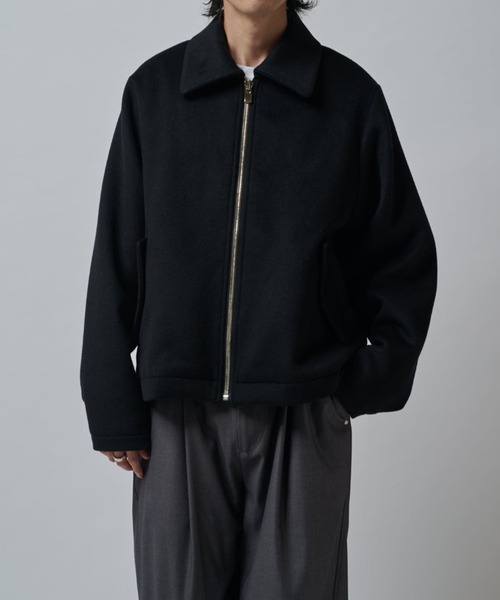 Lui's（ルイス） ブルゾン アウター ビーバーメルトン襟ボアブルゾン