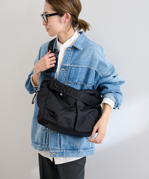 「高評価！」注目のレビュ FRAMeWORK ショルダーバッグ バッグ 「追加」NOMADIS/ノマディス バッグ