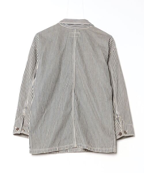 「Spick & Span」 長袖ブラウス - ネイビー レディース Spick＆Span ブラウス シャツ コットンシルクギャザーシャツ