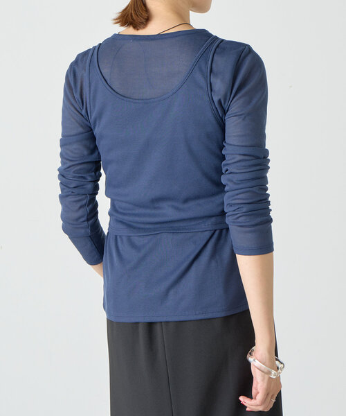 【shenery】シーナリー レイヤードカットソー PAL GROUP OUTLET｜【SHENERY】レイヤードカットソー | Rakuten