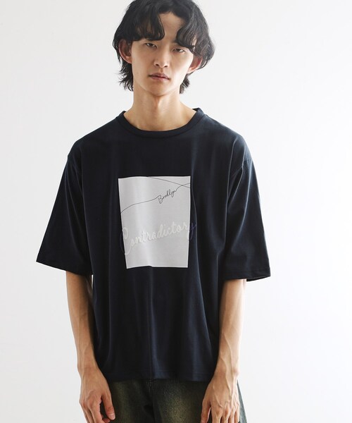 Tシャツ tk.TAKEO KIKUCHI tシャツ ボックス発泡ロゴTシャツ メンズ : ZOZOTOWN