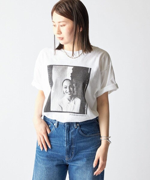 SADE グラフィックTシャツ ホワイト SADE グラフィックTシャツ ホワイト