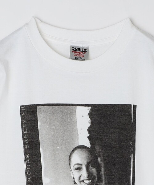 SHIPS tシャツ SHIPS: 80S SADE フォト Tシャツ メンズ