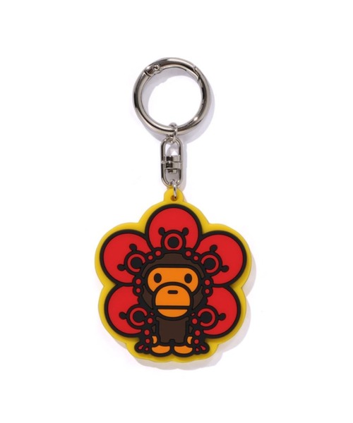 BABY MILO KEYCHAIN キンホルダー A BATHING APE キーホルダー BABY MILO FRIENDS RUBBER KEYCHAIN