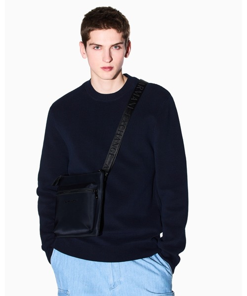 り*ん様 ARMANI EXCHANGE アルマーニ エクスチェンジショルダーバ ARMANI EXCHANGE ショルダーバッグ 「A|X アルマーニ