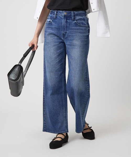 Healthy Denim ストレート　デニム　ネイビー　ハイウエスト Healthy denim ジーンズ デニム デニムパンツ 「別注」「HEALTHY