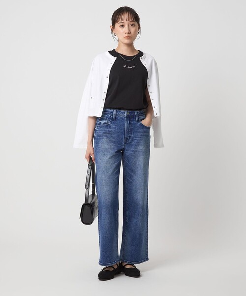 新品 【別注】HEALTHY DENIM ストレート ワイド デニム パンツ セール】【別注】＜HEALTHY DENIM＞ストレート ワイド デニム