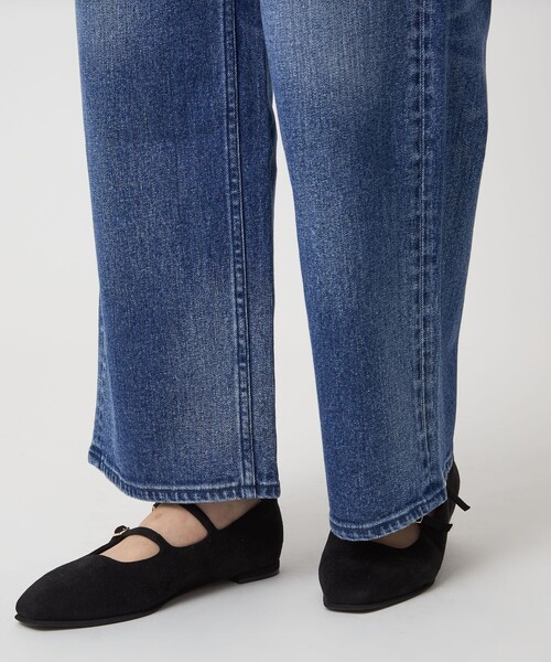 【Healthy Denim 】ストレートデニムネイビーハイウエスト Healthy Denim ストレート デニム ネイビー ハイウエスト