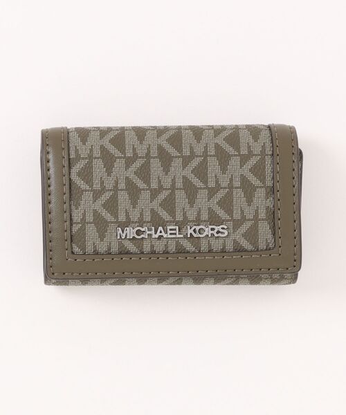 新品☆MICHAEL KORS  キーケース　ホワイト  レザー キーケース Amazon | [MICHAEL KORS] [マイケルコース] キーケース