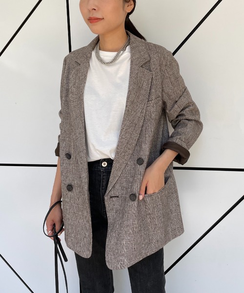 Loungedress 「LOUNGEDRESS」 テーラードジャケット FREE グレー