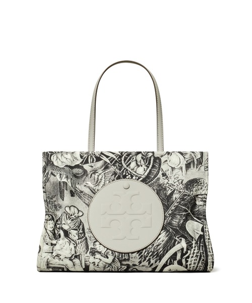 Tory Burch ロゴプリントトートバッグ TORY BURCH トートバッグ エラ プリント スモール レディース