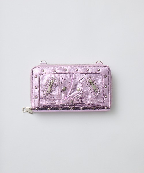 AVENCHUMU ショルダーバッグ バッグ Biker jacket-like wallet bag