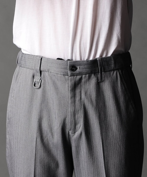 NICOLE CLUB FOR MEN（ニコルクラブフォーメン） パンツ ヘリンボン