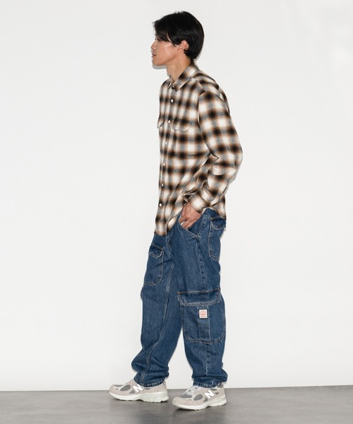 LEVI'S カーゴパンツ デニムブルー リーバイス カーゴパンツ｜ライトオンの通販｜&mall（アンド
