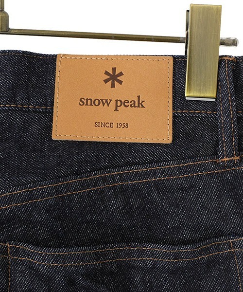 「Snow Peak」 デニムパンツ L ブラック系その他 メンズ