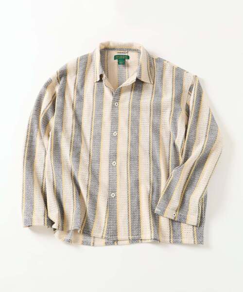 JOURNAL STANDARD relume シャツ INDIA COTTON クロシェシャツ