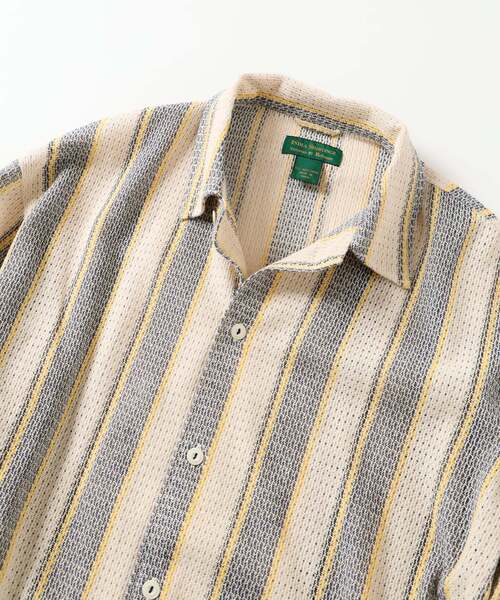 JOURNAL STANDARD relume シャツ INDIA COTTON クロシェシャツ
