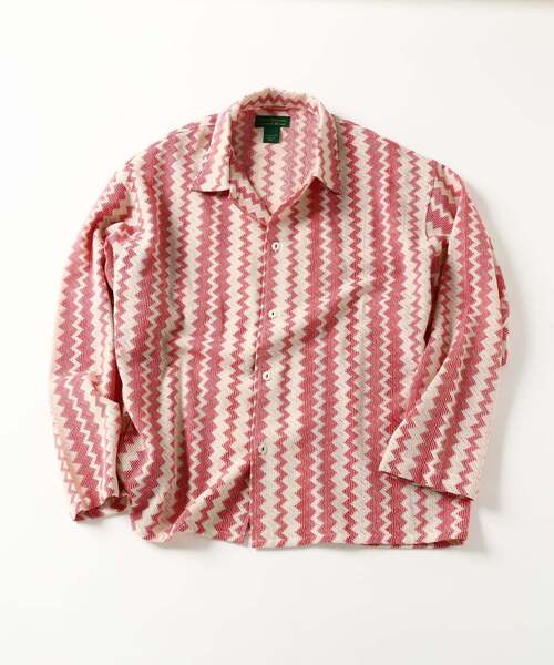 JOURNAL STANDARD relume シャツ INDIA COTTON クロシェシャツ