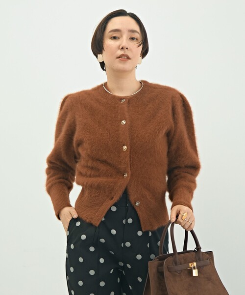 Laraaji（ララージ） カーディガン カシミヤボックス袖2WAY