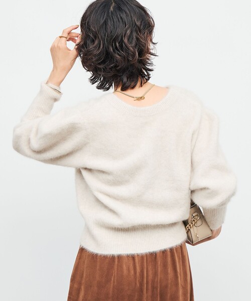 Laraaji（ララージ） カーディガン カシミヤボックス袖2WAY