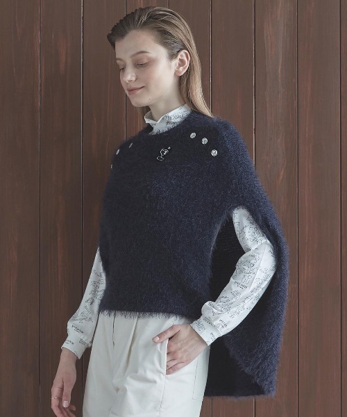 STUDIO PICONE（スタジオピッコーネ） ベスト ジレ ウール混フェザー