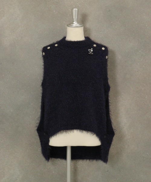 STUDIO PICONE（スタジオピッコーネ） ベスト ジレ ウール混フェザー