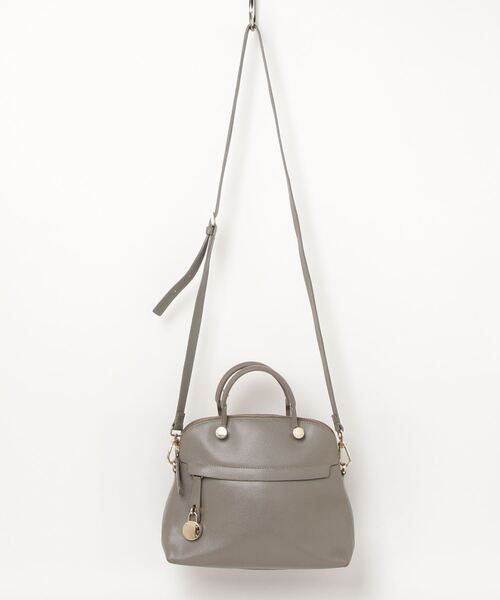 FURLA 「FURLA」 2WAYバッグ - グレー レディース : ZOZOTOWN