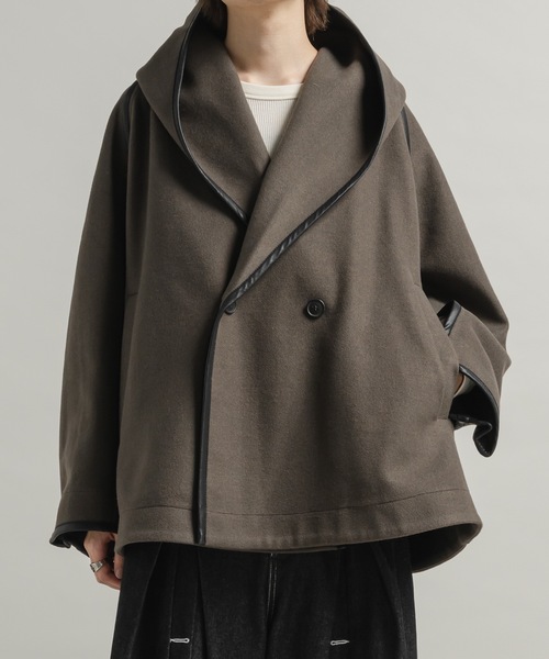 Casper John（キャスパージョン） チェスターコート コート Stole robe