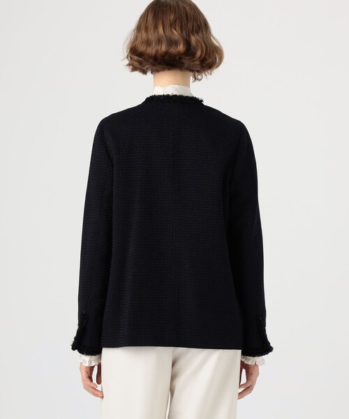 Ballsey ジャケット ノーカラージャケット クレストドビー V