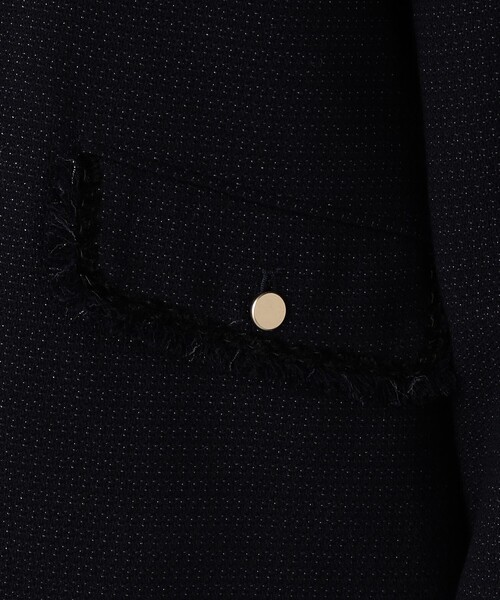 Ballsey ジャケット ノーカラージャケット クレストドビー V
