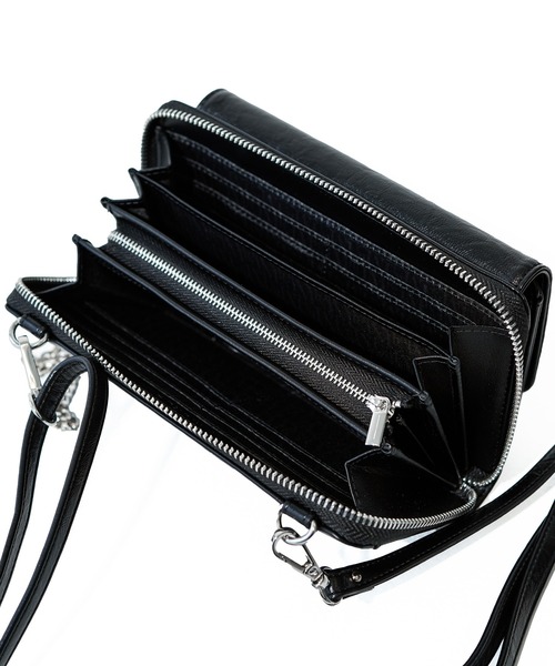 MURUA（ムルーア） 長財布 財布 FRAME METAL SERIES ウォレット 