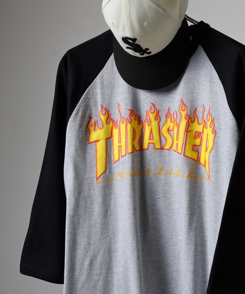 THRASHER（スラッシャー） スマホショルダー tシャツ THRASHER 5.6oz